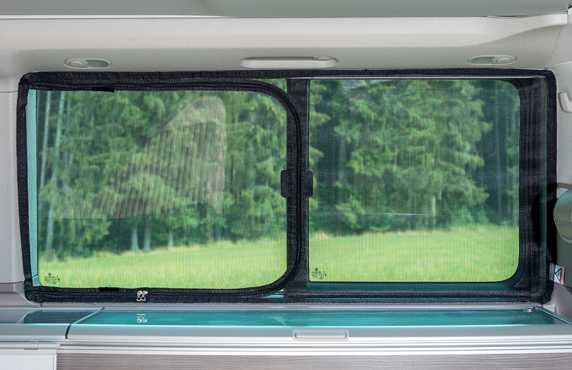 Auto-Fenster-Screen-Türabdeckungen Vordere / hintere Seitenscheibe UV- Sonnenschein-Abdeckungs-Schatten-Mesh-Auto-Moskitonetz für Baby-Kind-Camping