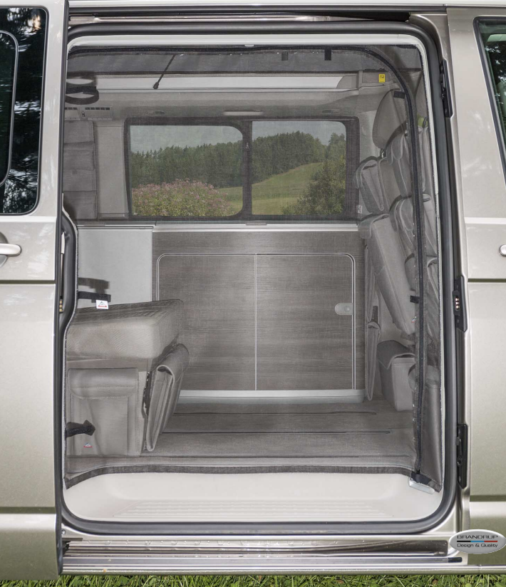 FLYOUT Moskitonetz für Schiebefenster - VW T5 Beach / Multivan