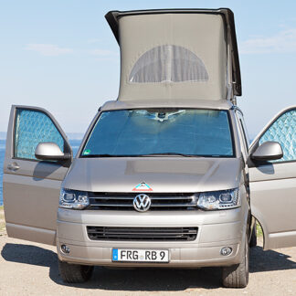 Brandrup - ISOLITE® Inside Fahrerhausfenster alle VW T6 ohne Sensoren im Innen-Rückspiegel