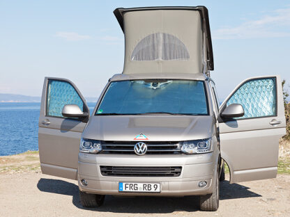 Brandrup - ISOLITE® Inside Fahrerhausfenster alle VW T6 ohne Sensoren im Innen-Rückspiegel
