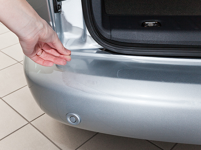 asomo-Schutzfolien schützen Kunststoff- und Lackflächen - Einstiegleisten- Schutzfolie-Set 150µ transparent für VW/VolkswagenModelle