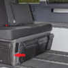BRANDRUP®- UTILITY- Bettkasten Vorderseite VW T6.1 California Beach, baugleich mit Utility für D-Säule rechts