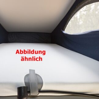 Brandrup - iXTEND Spannbettlaken für die Matratze im Aufstelldach der VW T6/T5 California mit Aussparung für die Befestigung der Leseleuchte, Single-Jersey