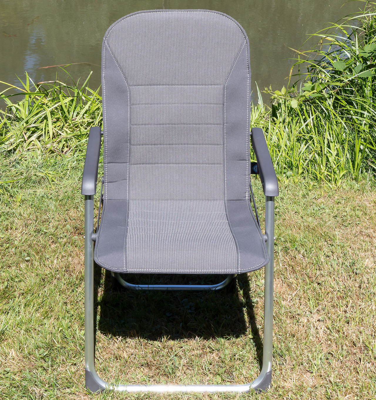 Polsterbezug für VW T7 California Campingstuhl, Design: "Bright Dots Raven"