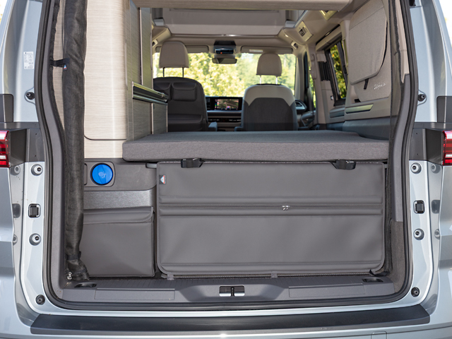 FLEXBAG Heck VW T7 California Ocean / Coast, Design: Original VW T7 „Leder Raven“