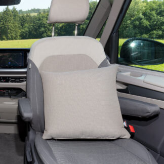 Kissen 45 x 45 cm für VW T7 California / Multivan, Design "Ribella Sandwick".