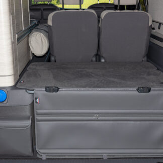 iXTEND PAD ®, Schutzmatte Heckbrett, "Raven", VW T7 California Ocean/Coast